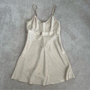 Vintage Lasenza‎ Gold Textured Slip Dress